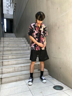 「A-COLD-WALL*(アコールドウォール)のアイテム(パンツ)」を使った、Ko-taro-さん(メンズ・170cm)の春コーディネート