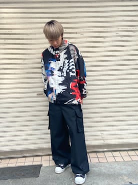 「Y-3（ワイスリー）のアイテム（その他アウター）」を使った、Ko-taro-さん（メンズ・170cm）の夏コーディネート