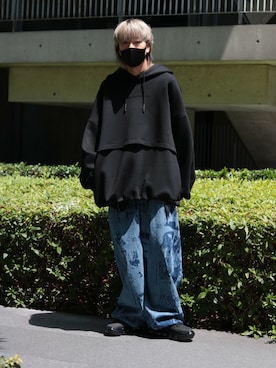 「A.A.Spectrum（エーエースペクトラム）のアイテム」を使った、Ko-taro-さん（メンズ・170cm）の夏コーディネート