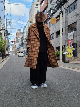 「FACCIES（ファチーズ）のアイテム（パンツ）」を使った、Ko-taro-さん（メンズ・170cm）の秋コーディネート