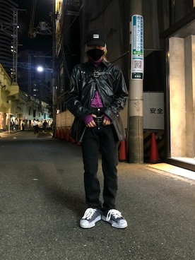 「JOHN LAWRENCE SULLIVAN（ジョンローレンスサリバン）のアイテム（ジャケット/アウター）」を使った、Ko-taro-さん（メンズ・170cm）の秋コーディネート