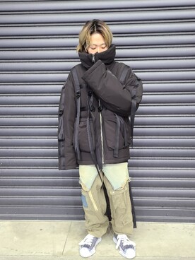 「A.A.Spectrum（エーエースペクトラム）のアイテム」を使った、Ko-taro-さん（メンズ・170cm）の秋コーディネート