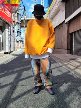 「A.A.Spectrum（エーエースペクトラム）のアイテム」を使った、Ko-taro-さん（メンズ・170cm）の秋コーディネート
