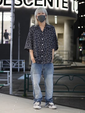 「BOW WOW（バウワウ）のアイテム（デニムパンツ）」を使った、Ko-taro-さん（メンズ・170cm）の春コーディネート