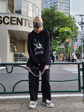 「Azuma.（アズマ）のアイテム（パンツ）」を使った、Ko-taro-さん（メンズ・170cm）の夏コーディネート