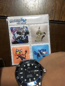 「OMEGA シーマスター」｜「アイテム（雑貨/ホビー）」を使った、ふーじー(顔面凶器チャンネル)さん（メンズ・174cm）の秋コーディネート