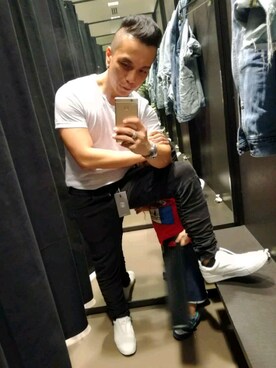 「menswear」｜「アイテム（その他シューズ）」を使った、ernestさん（メンズ・165cm）の春コーディネート