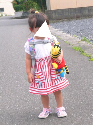 Petit Jam プチジャム の 花とちょうちょのスカラップ前開きワンピース ワンピース Wear