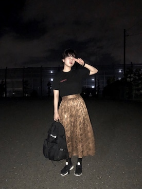 「sister」｜ねてるさん（レディース・171cm）の夏コーディネート