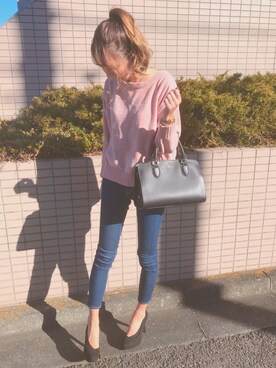 ❥︎❥︎ maho さん（レディース・164cm）の冬コーディネート