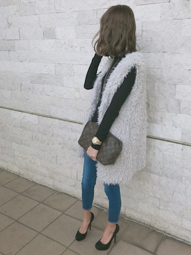 ❥︎❥︎ maho さん（レディース・164cm）の秋コーディネート