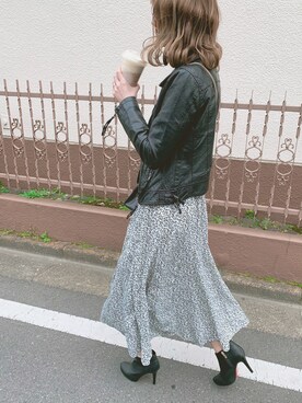 「Momo（Momo）のアイテム」を使った、❥︎❥︎ maho さん（レディース・164cm）の春コーディネート