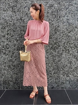 「LAURA DI MAGGIO（ローラディマッジオ）のアイテム」を使った、_______nanakoさん（レディース・162cm）の夏コーディネート