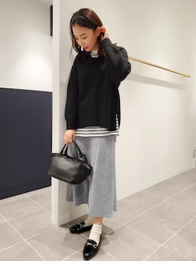 _______nanakoさん（レディース・162cm）の冬コーディネート