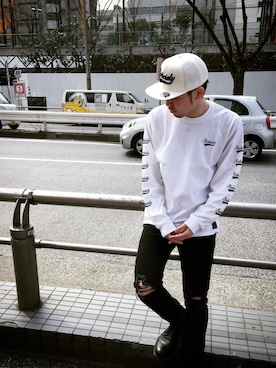 小原 壮大朗さん（メンズ・183cm）の春コーディネート