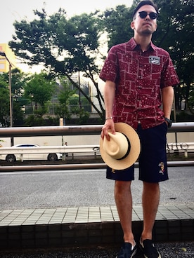 小原 壮大朗さん（メンズ・183cm）の夏コーディネート