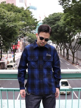 小原 壮大朗さん（メンズ・183cm）の秋コーディネート