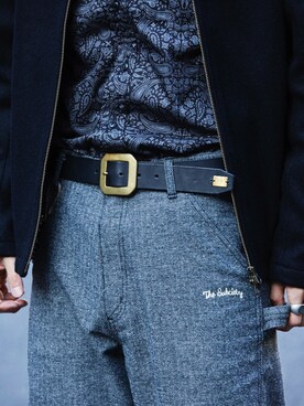 「Subciety（サブサエティ）のアイテム（その他アウター）」を使った、小原 壮大朗さん（メンズ・183cm）の冬コーディネート