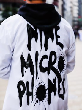 「アイテム（ナイロンジャケット）」を使った、小原 壮大朗さん（メンズ・181cm）の秋コーディネート