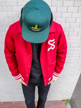 キャップを使った きれいめカジュアル のメンズ人気ファッションコーディネート ユーザー ショップスタッフ Wear