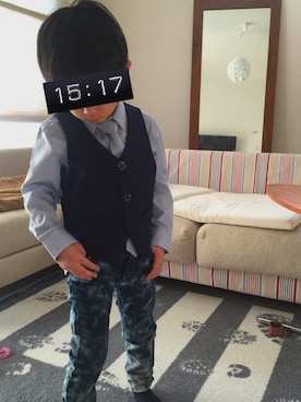 「DENIM BAR（デニム　バー）のアイテム」を使った、peacockさん（レディース・162cm）の冬コーディネート