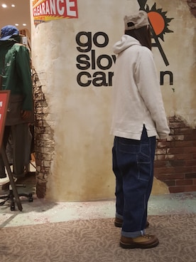 「Danner（ダナー）のアイテム（ブーツ）」を使った、ほーりーさん（レディース・163cm）の冬コーディネート