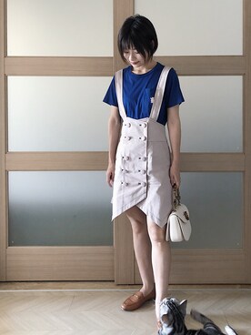 「:CHOCOOLATEのアイテム」を使った、糖菜菜さん（レディース・158cm）の秋コーディネート