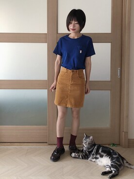 「:CHOCOOLATEのアイテム」を使った、糖菜菜さん（レディース・158cm）の秋コーディネート