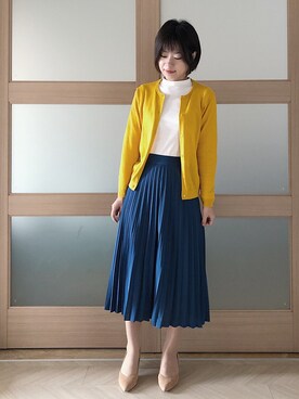 糖菜菜さん（レディース・158cm）の秋コーディネート