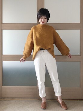 糖菜菜さん（レディース・158cm）の冬コーディネート