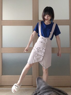 「:CHOCOOLATEのアイテム」を使った、糖菜菜さん（レディース・158cm）の秋コーディネート