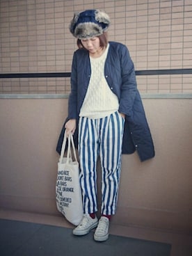 fumiさん（レディース・158cm）の冬コーディネート