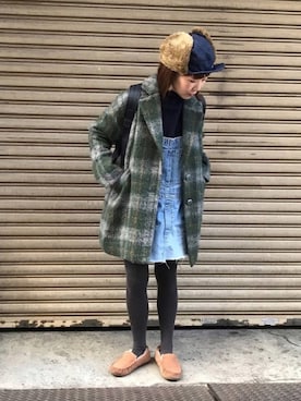 fumiさん（レディース・158cm）の冬コーディネート