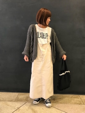 fumiさん（レディース・158cm）の春コーディネート