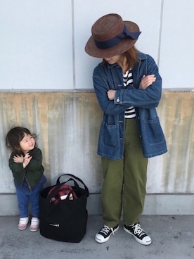 fumiさん（レディース・158cm）の春コーディネート