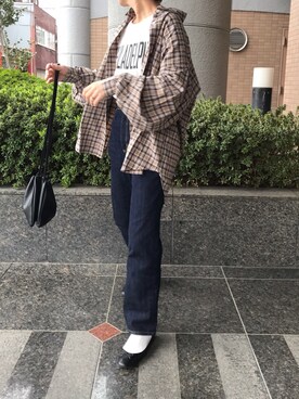 「平成最後のWEARISTAセンバツ」｜「アイテム（バレエシューズ）」を使った、fumiさん（レディース・158cm）の春コーディネート