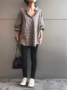 fumiさん（レディース・158cm）の秋コーディネート