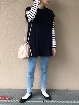 fumiさん（レディース・158cm）の冬コーディネート