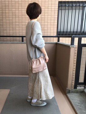 fumiさん（レディース・158cm）の春コーディネート