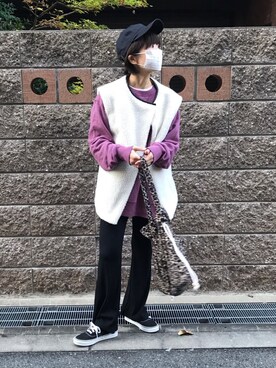 fumiさん（レディース・159cm）の冬コーディネート