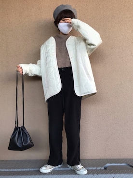 fumiさん（レディース・159cm）の冬コーディネート