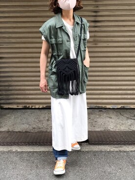 fumiさん（レディース・159cm）の春コーディネート