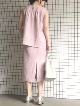 「セットアップコーデ」｜「アイテム（その他）」を使った、aAAさん（レディース・159cm）の夏コーディネート
