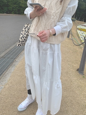 「OSIRIS（オサイラス）のアイテム」を使った、AAさん（レディース・161cm）の春コーディネート