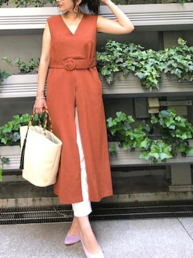 「LADYMADE（レディメイド）のアイテム」を使った、LADYMADE Stylingさん（レディース・160cm）の夏コーディネート
