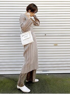 「LADYMADE（レディメイド）のアイテム」を使った、LADYMADE Stylingさん（レディース・160cm）の春コーディネート