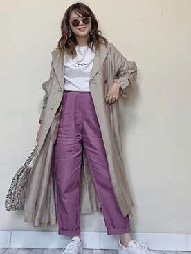 「LADYMADE（レディメイド）のアイテム」を使った、LADYMADE Stylingさん（レディース・160cm）の春コーディネート