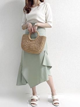 「LADYMADE（レディメイド）のアイテム」を使った、LADYMADE Stylingさん（レディース・160cm）の夏コーディネート