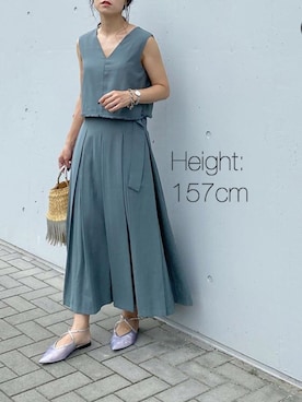 LADYMADE Stylingさん（レディース・160cm）の夏コーディネート