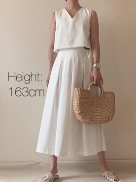 LADYMADE Stylingさん（レディース・160cm）の夏コーディネート